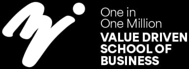 1in1Million Value Driven School of Business Logo